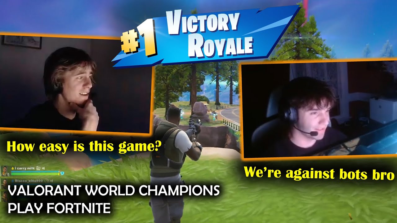 mada and skuba play Fortnite