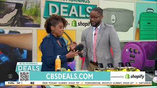 CBS Morning Deals - Black Wolf Sonic Scrubber - October 12th, 2023