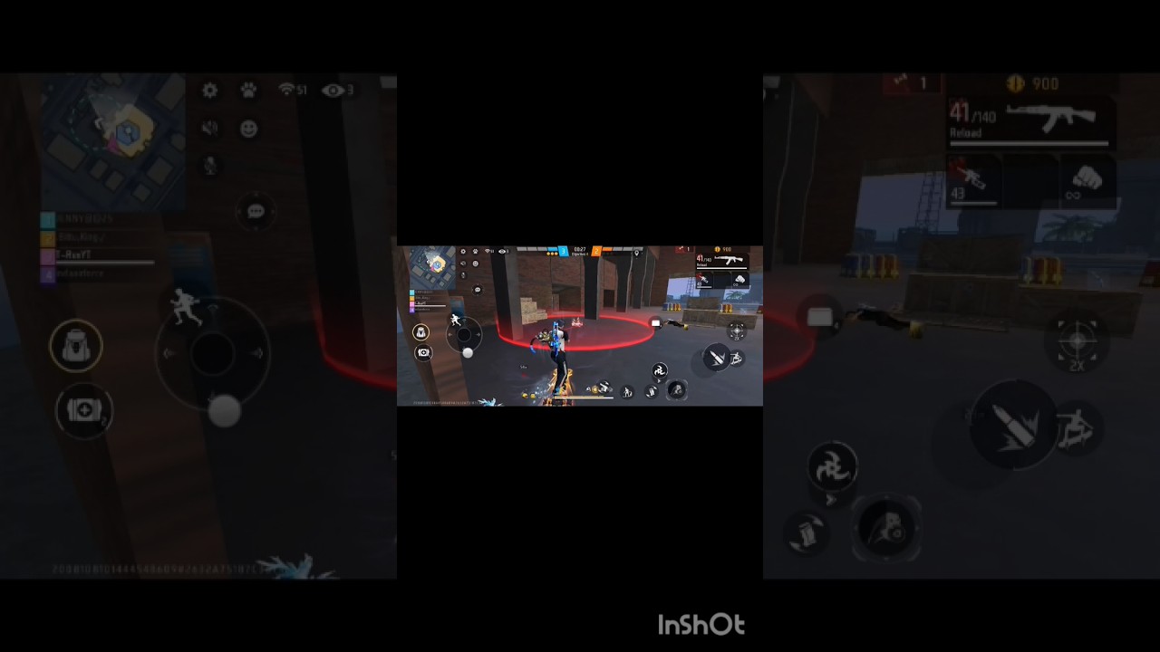 AK-47 CHALLENGE: 1 vs 3 in FREE FIRE!