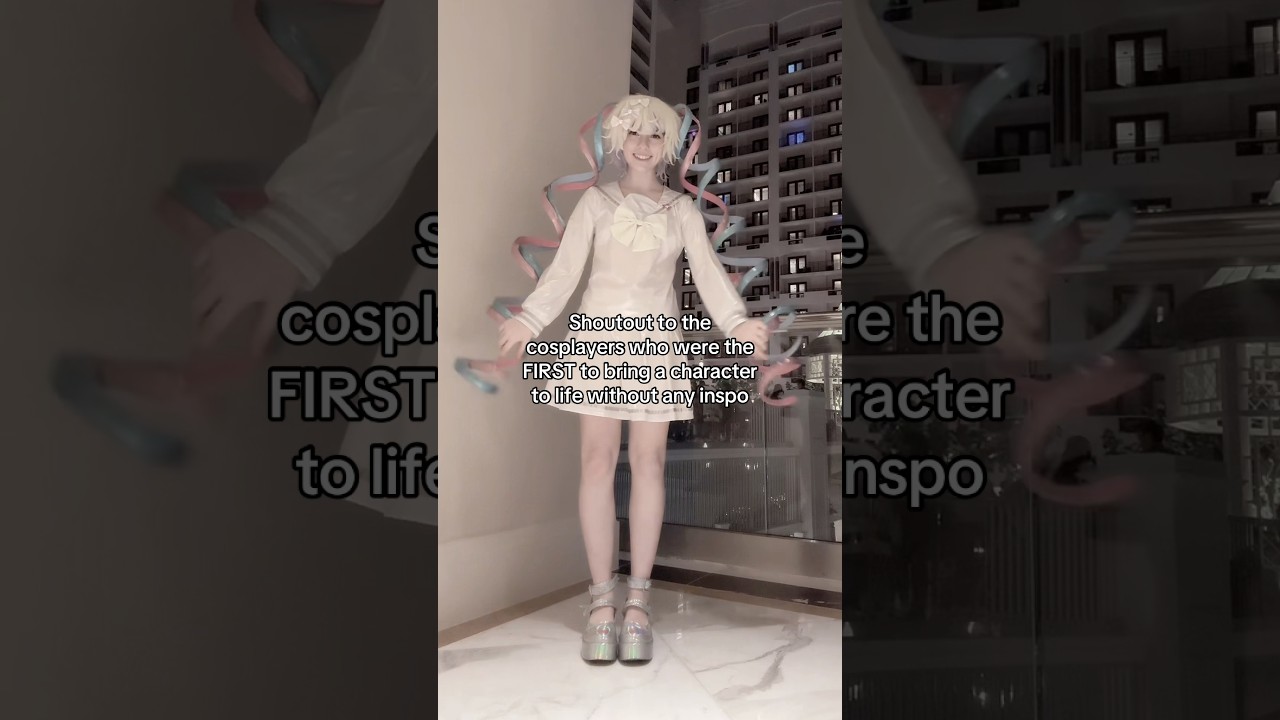 No wig tutorials, makeup tutorials etc straight up guinea pigs 😭🙏 #cosplay #cosplayer #kangel