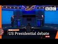 US Election 2020: Trump and Biden row over Covid, climate and racism 🔴 @BBC News live - BBC