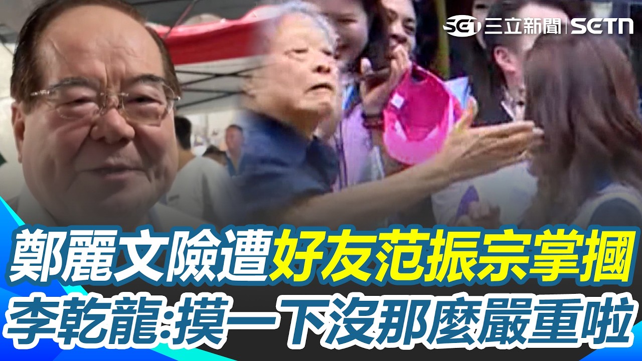 打巴掌變「摸一下」？ 鄭麗文險遭「老朋友掌摑」李乾龍：摸一下沒那麼嚴重啦！范振宗動完手再喊「責之切」鄭麗文不敢吭聲？｜三立新聞網 SETN.com