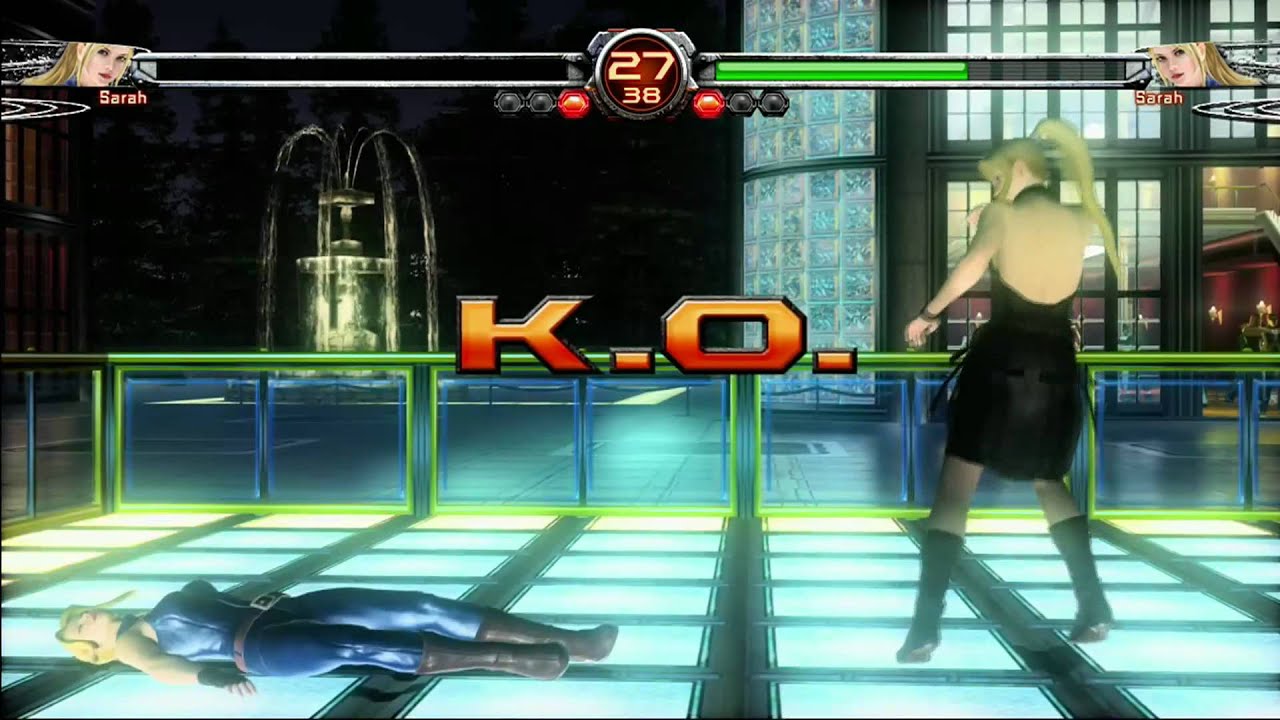 Virtua Fighter V FS (Sarah vs Sarah) Rank Match