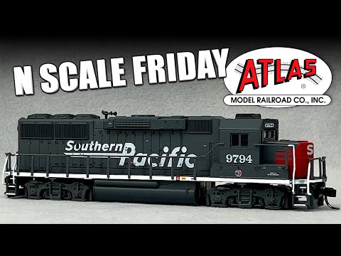 EMD GP60 Atlas Master N Scale Friday - YouTube