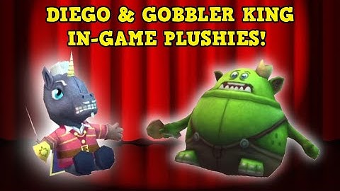 Wizard101 : DIEGO & GOBBLER KING PLUSHIE HOUSING ITEMS