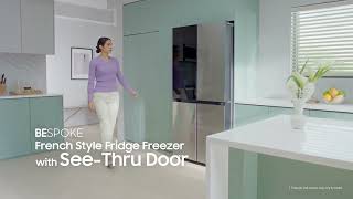 Discover Our See Through Glass Fridge Freezer Door | Samsung UK