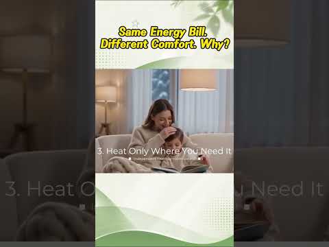 Same Energy Bill, Different Comfort? | Graphene Underfloor Heating Explained#smartheating #heating 