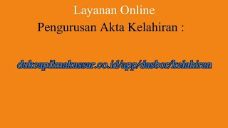 Tatacara Pendaftaran Akta Kelahiran Online