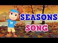 Season Song Video for Children | Preschool, Kindergarten (Learn 4 Seasons of the Year )