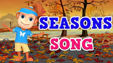Season Song Video for Children | Preschool, Kindergarten (Learn 4 Seasons of the Year )