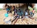 Real african village routine morning to evening