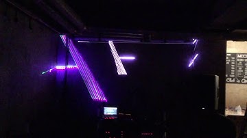 vector synthesis/oscilloscope music/lissajous curve with laser