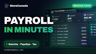 Payroll Software: Salaries, Payslips & Tax | StoreConsole Payroll