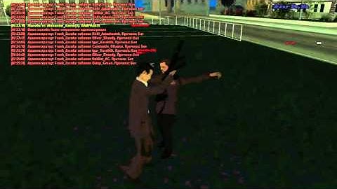 Танцы на Samp Role Play 08