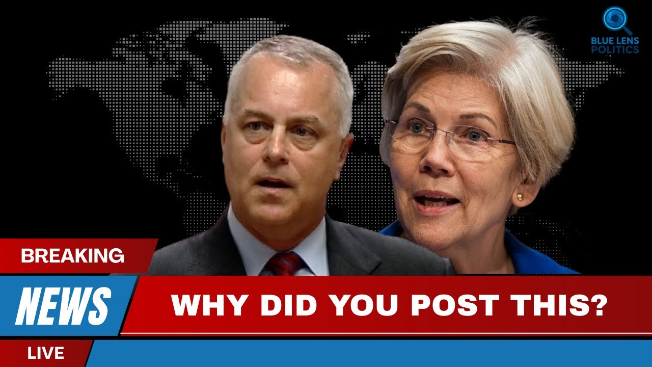 Elizabeth Warren DESTROYS Trump’s DoD Nominee Using His Own Tweets