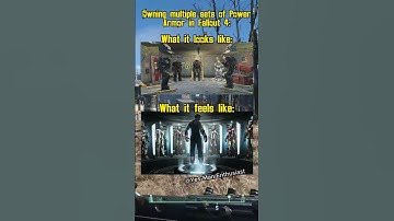 what owning multiple sets of power armor feels like #memes #shorts #fallout