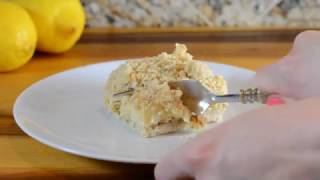 Creamy Lemon Cheesecake Crumb Bars