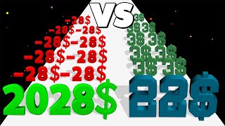 DIGIT SHOOTER! /vs CASH RUSH ✦ ASMR Gameplay Android iOS • Satisfying Mobile Game Playthrough!