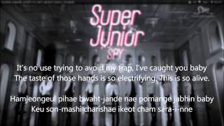 Download Lagu Super Junior - Spy [ Eng \u0026 Rom lyrics ] MP3