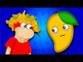 Cuatro Frutas, Cuatro Vegetales con Marionetas | D Billions Canciones Infantiles