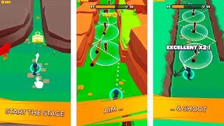 Stickman Dash (by Madbox ) - Android Game Gameplay screenshot 2