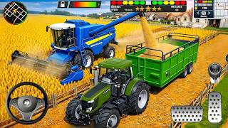 Modern Tractor Farming Driving Simulator 3D - New Tractor Games - Android Gameplay screenshot 4