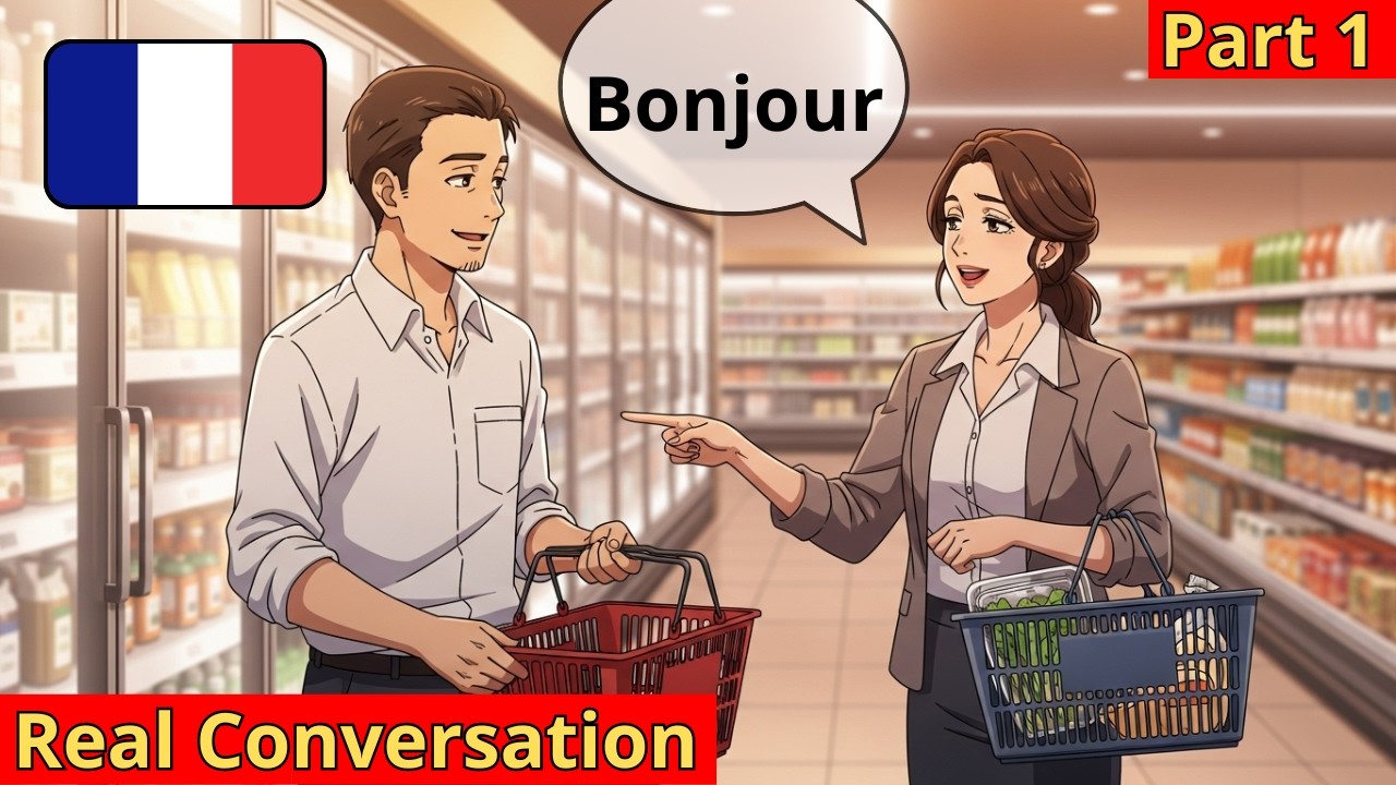 10 коротких французских диалогов: «Как прошел твой день?» #1 | Французский для начинающих | A2-B1