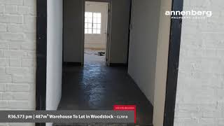 CL7010 - R36,573 pm | 487m² Warehouse To Let in Woodstock