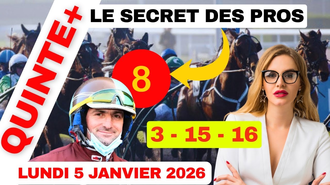 QUINTÉ VINCENNES 05/01 : Prix de l'Aveyron - Analyse Complète + Pronostics Gagnants