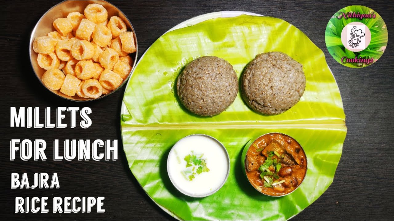 BAJRA RICE RECIPE | PEARL MILLET RICE RECIPE| - YouTube