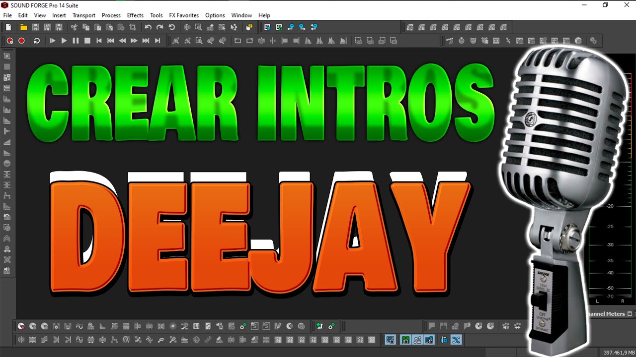 cómo crear INTROS PARA DJ cuñas SAMPLE para dj 2021 SOUND 14 TIP 1 YouTube