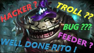 Tahm Kench Hacker or Bug 