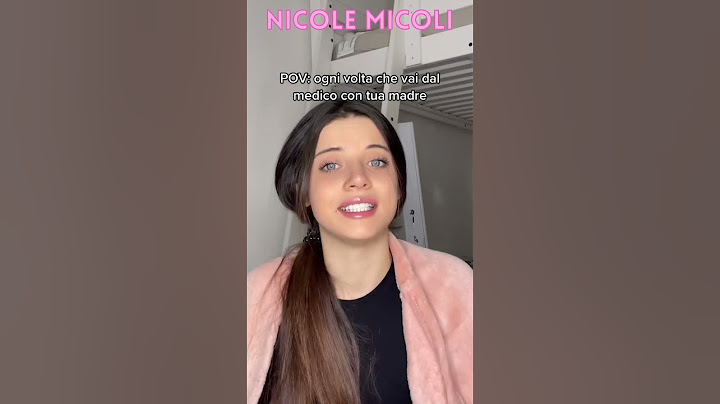 #shorts NICOLE MICOLI: Ogni volta che vai dal medico con tua madre