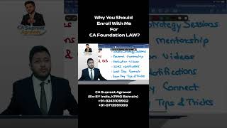 CA Foundation Business Law Online Classes by CA Supreet Agrawal #cafoundationlaw