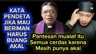 Download Lagu Parah... Pendeta menyerukan menghapus akal agar beriman #ustadzyusuffi  MP3
