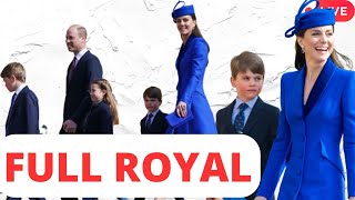 ROYAL SHOCKED! KATE MIDDLETON TAKE ALL THREE KIDS FOR EASTER