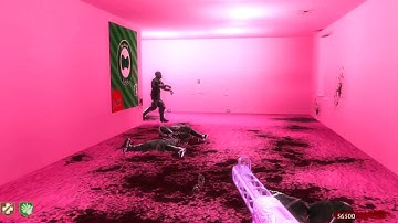 Call of Duty Zombies Replay - Custom Zombie Map Hello Kitty Part 2