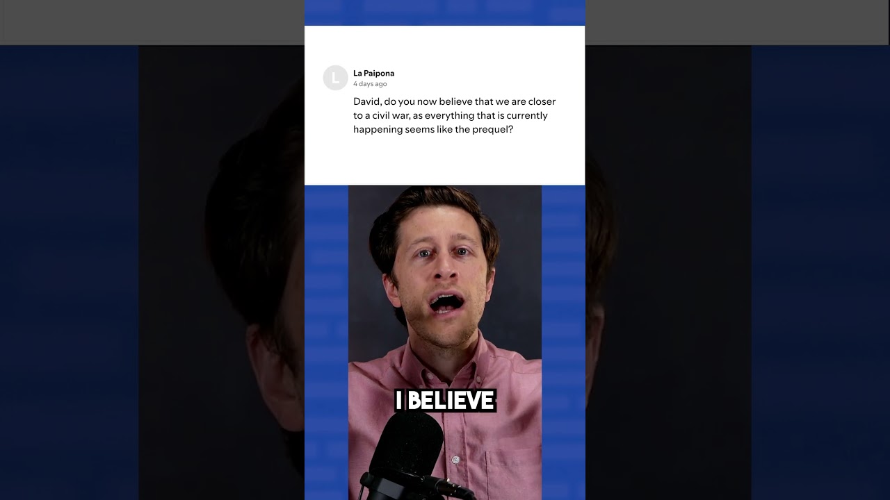 Is the country headed toward a civil war? #shorts