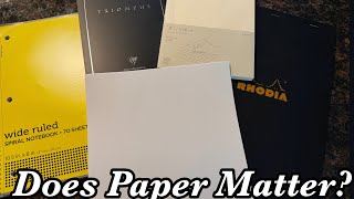 Best Paper for Fountain Pens Cheap vs. Premium Paper Test!
