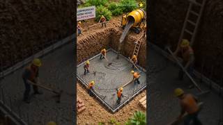 🏠 Amazing Underground Mini House Build with Tiny Bricks | Luxury Pool House Reveal