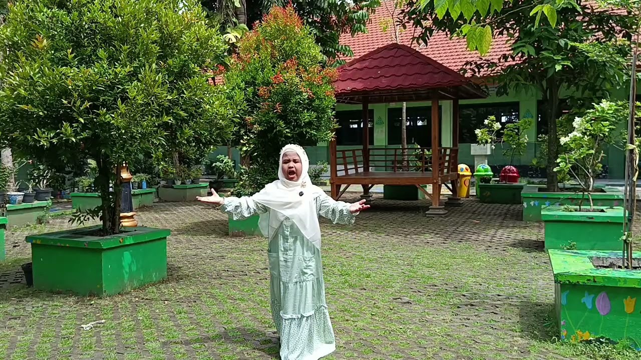 Meneladani Sifat Rasulullah di Bulan Ramadhan oleh Dai Cilik SDN Pilangbango Aqila Rahayu Putri