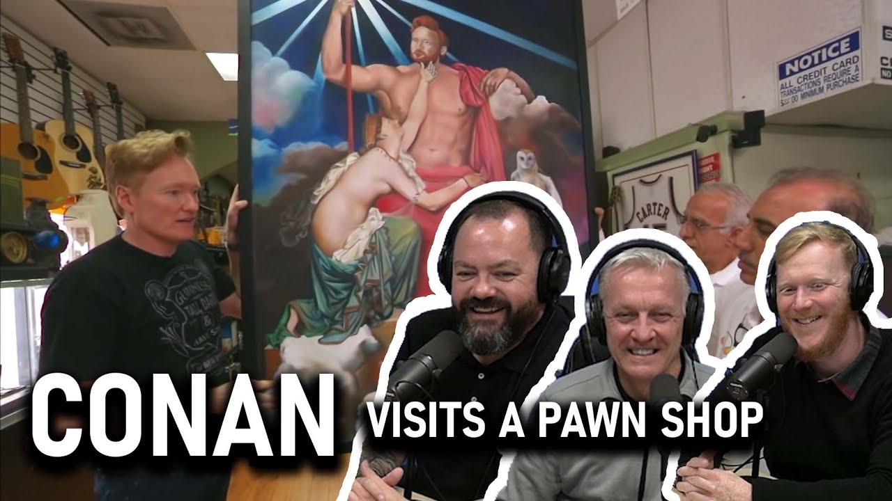 Conan Visits A Pawn Shop REACTION | OFFICE BLOKES REACT!!