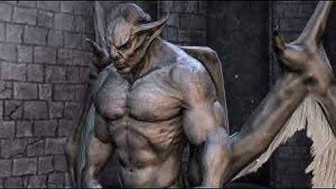 Skyrim vampire lord form.