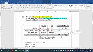 Strategy 14 - Constant Difference - Qn 2 (Method A)