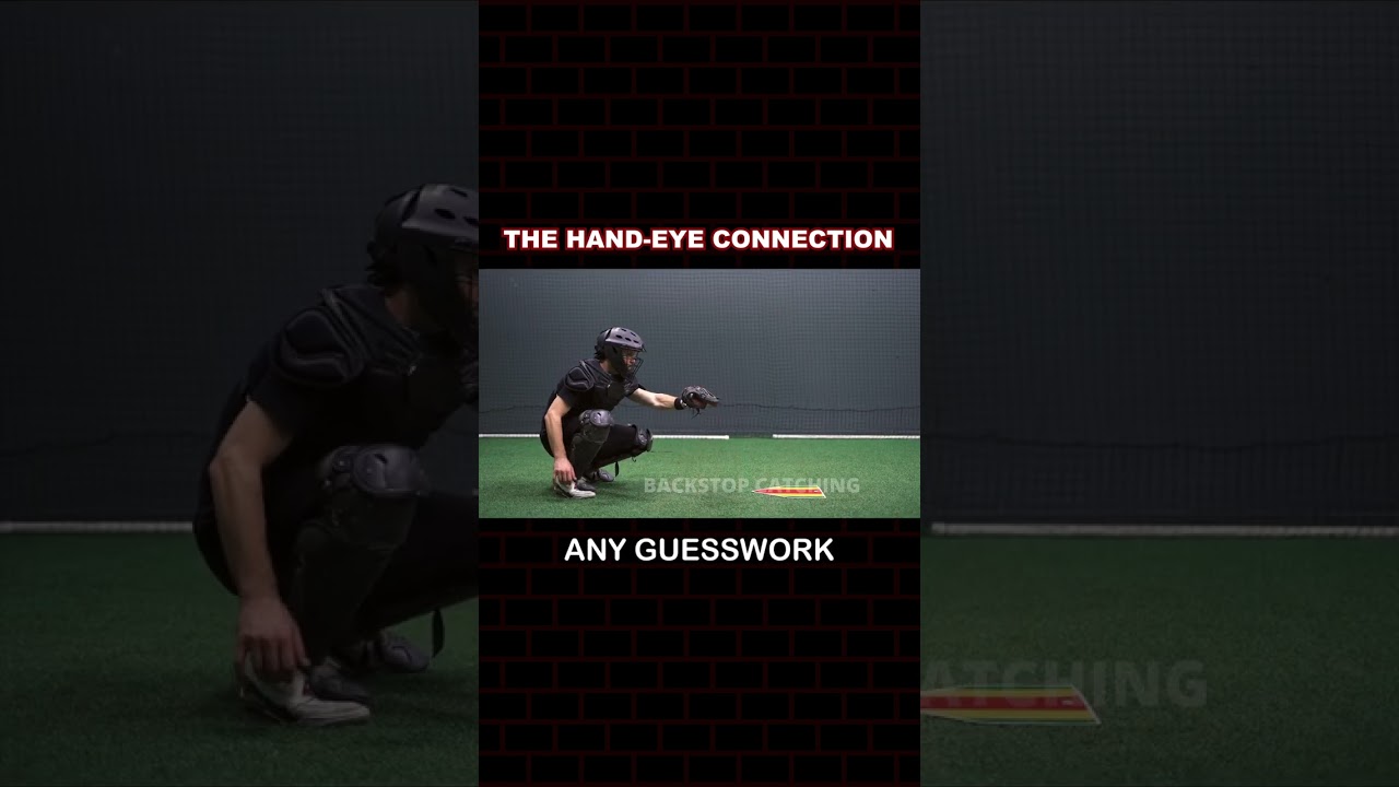 Your hands and eyes need to function in harmony. The two become one when it comes to receiving. We w