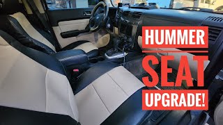 The ULTIMATE Seat UPGRADE for your Hummer H3!