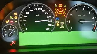 How to Reset x5 Brake Warning Reminder when it says 'Reset not possible'