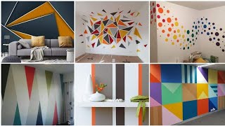 2024 Geometric Wall Paint Design Ideas||Geometric Wall Art Painting||Wall decoration ideas by Stylish Life  654 views 2 months ago 8 minutes, 20 seconds