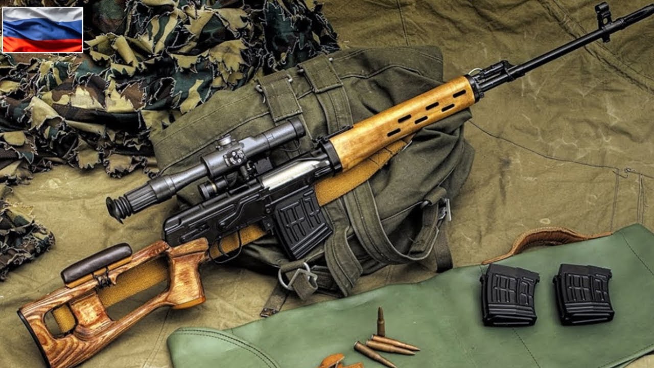 NATO panic!!! Russia make Dragunov SVD semi-automatic sniper rifle ...