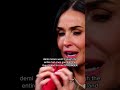 "Do you have one stronger?" - Demi Moore after doing Hot Ones 😲